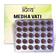 5 X Medha Vati Extra Power 600 Tabs 100 HERBAL FREE SHIPPING 2029 Expiry