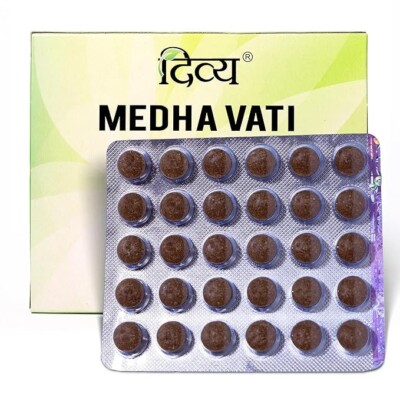 5 X Medha Vati Extra Power 600 Tabs 100% HERBAL FREE SHIPPING 2029 Expiry