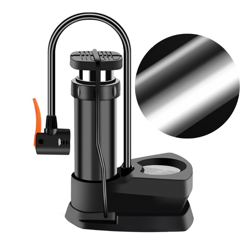 High Pressure Bike Cycling Tire Airs Inflator Bike Foot Activated Floor