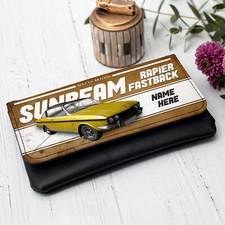 Personalised Tobacco Pouch Sunbeam Rapier Baccy Wallet Classic Car Gift CLP48
