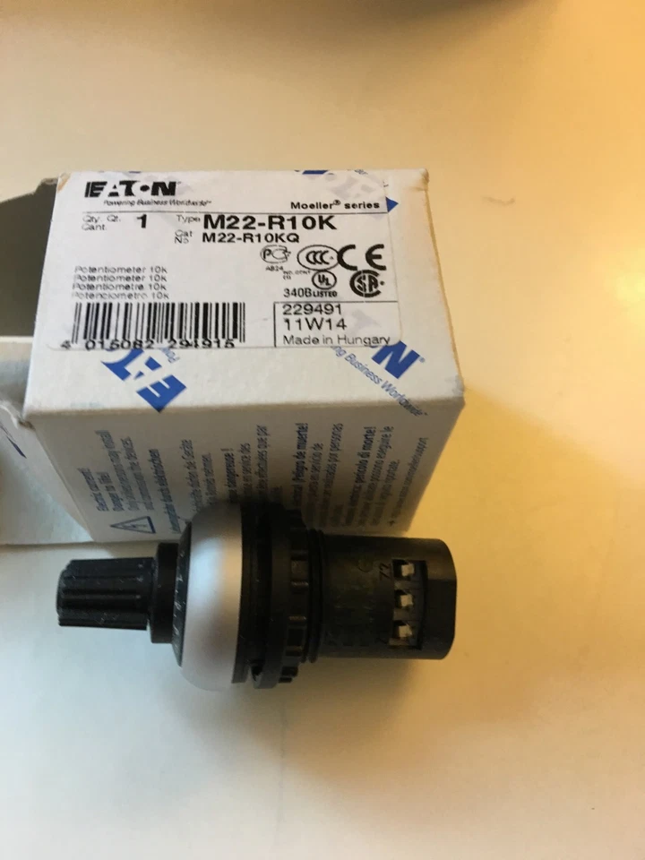 potenciómetro M22-R10K EATON/MOELLER Foto 3 de 3