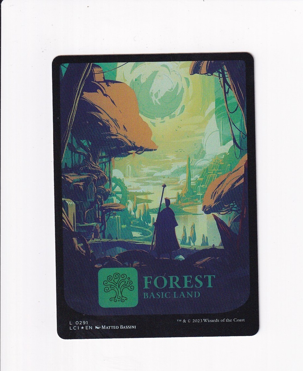 2023 MTG MAGIC THE LOST CAVERNS OF IXALAN FOIL FOREST 291 | eBay