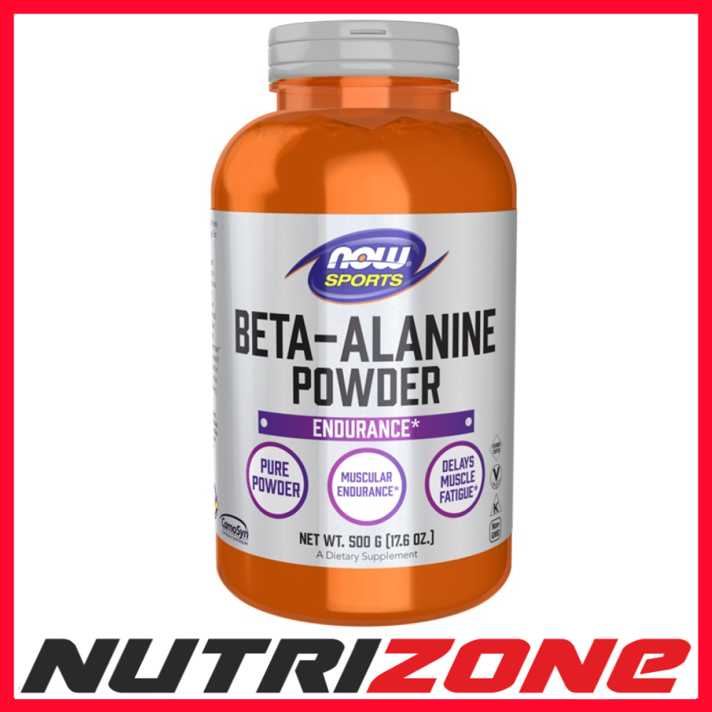 Now Foods Beta-Alanine, Powder - 500 grams