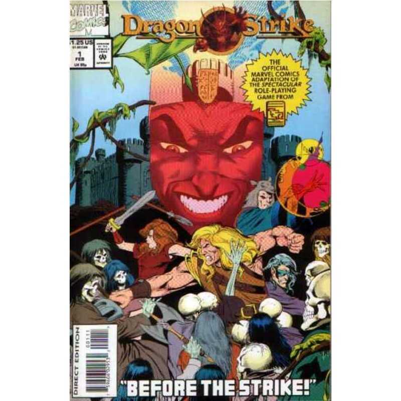 Dragon Strike #1 in Very Fine minus condition. Marvel comics [n