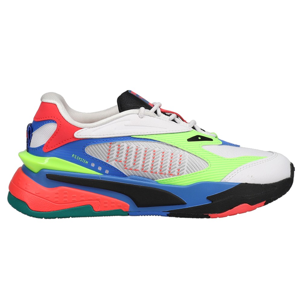 PUMA RsFast Dazed Lace Up  Youth Boys Blue, White Sneakers Casual Shoes 38292901