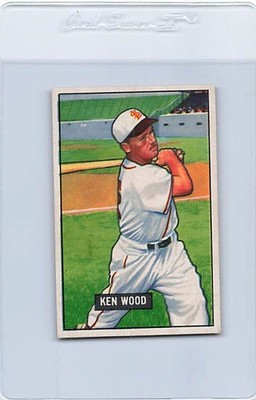 1951 Bowman #209 Ken Wood Browns NM *DA-E2042