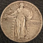 1928 25C Standing Liberty Quarter.       j