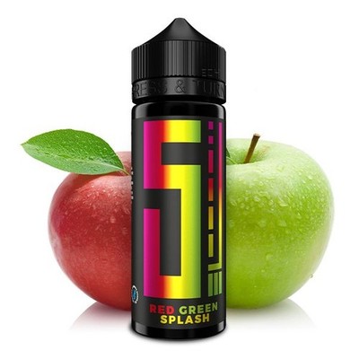 5 Elements - Red Green Splash - 10ml Longfill Aroma in 120ml Flasche