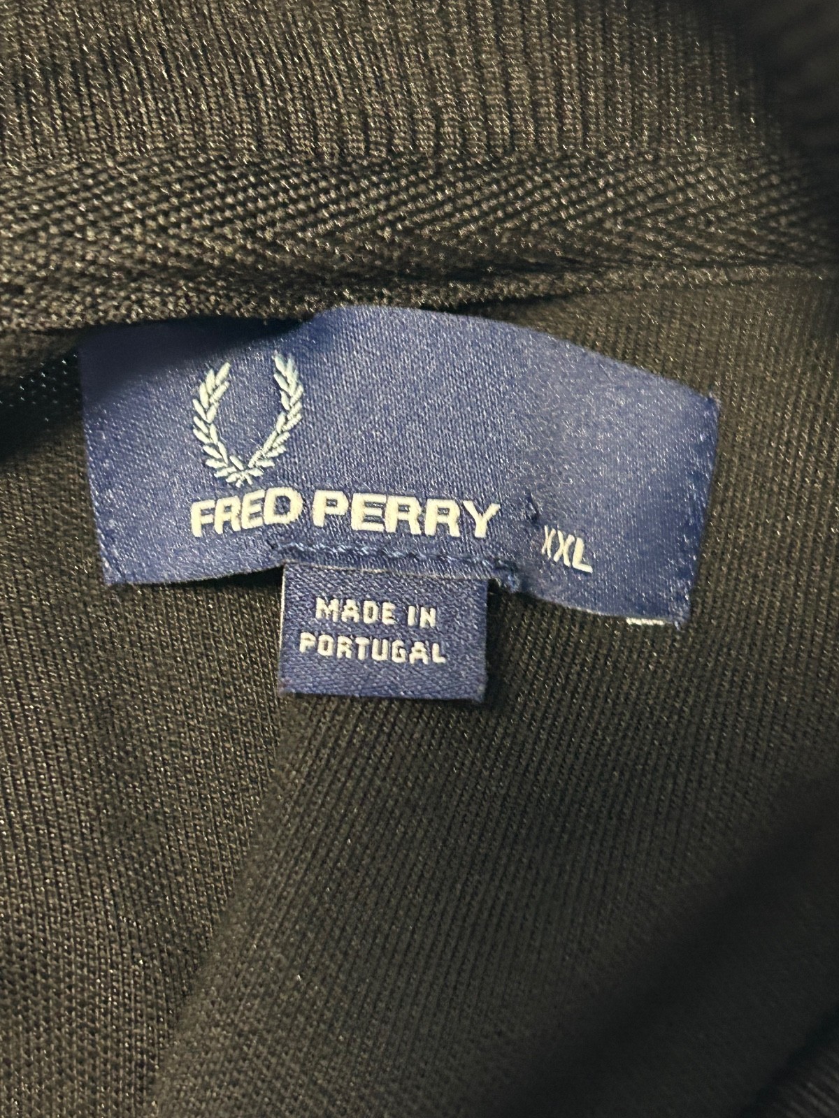 Fred Perry EUC authentic recent make black white … - image 4
