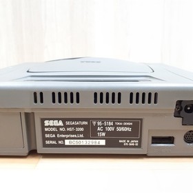 SEGA SATURN CONSOLE JAPAN Bundle with 2 Controllers 8 Games & Memory Tested
