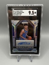2022 Prizm Ousmane Dieng MOJO /25 Rookie Signatures Bucks RC Auto