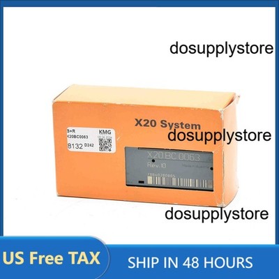 US Free TAX B&R X20 Bus Controller, 1 Profibus DP Interface, X20BC0063 X20