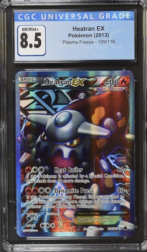 Heatran-EX graded CGC 8.5 for sale on eBay