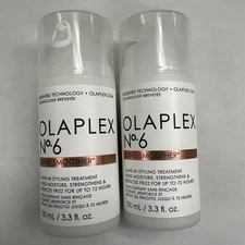 2 PACK - OLAPLEX No. 6 BOND SMOOTHER for All Hair Types 100ml / 3.3oz