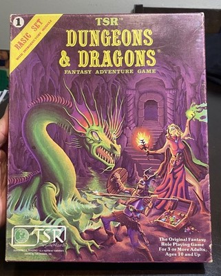 Basic Set TSR Dungeons and Dragons 1981