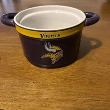 Boelter Brands 2013 NFL 23 Ounce Ceramic Game Time Bowl Minnesota Vikings