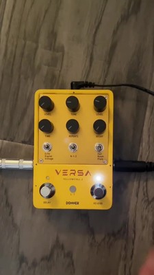 Donner Yellow Fall II Effect Pedal Delay & Reverb Combo Effect 2
