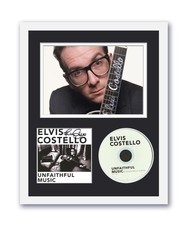Elvis Costello Autographed Signed 11x14 Framed CD Photo Unfaithful Music ACOA