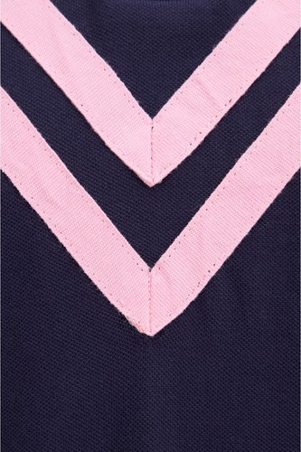 Hackett London Herren Poloshirt - Classic Rowing Club Style - Navy/Pink Stripes - Bild 3 von 4