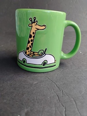 Waechtersbach Germany - Giraffe driving Car