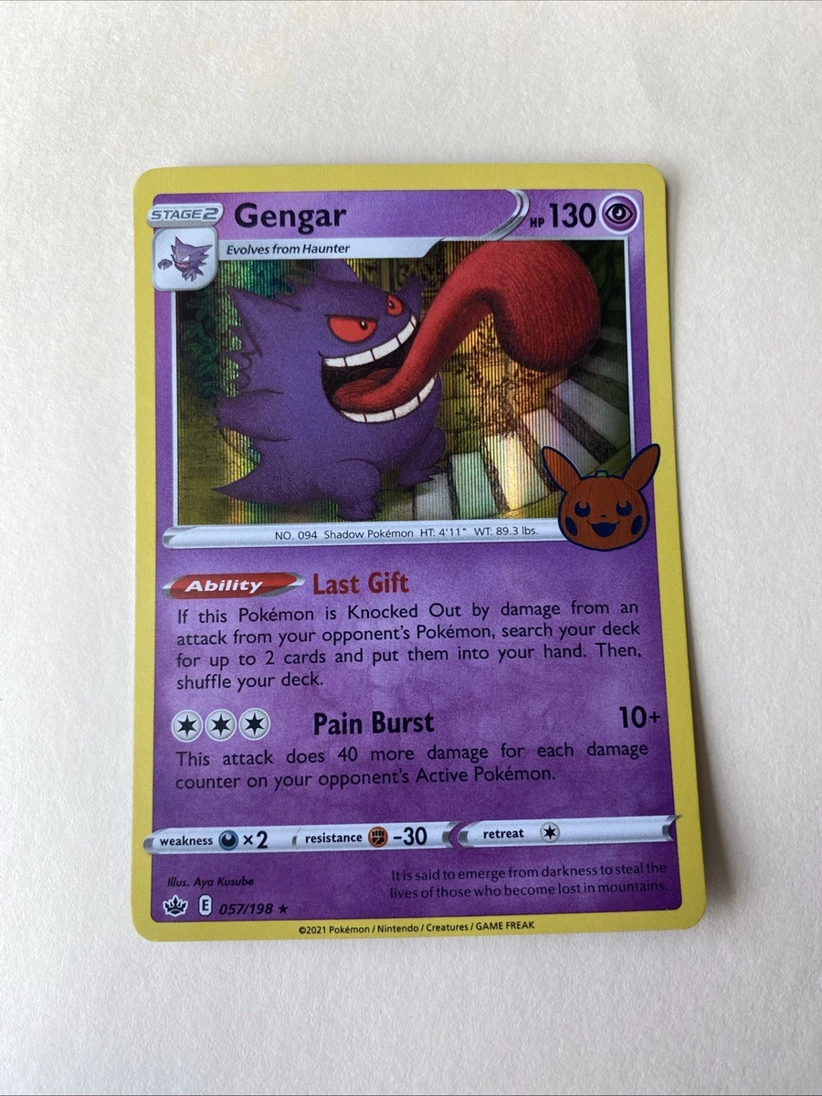 Gengar 057/198 Trick or Trade Booster Bundle for sale | eBay