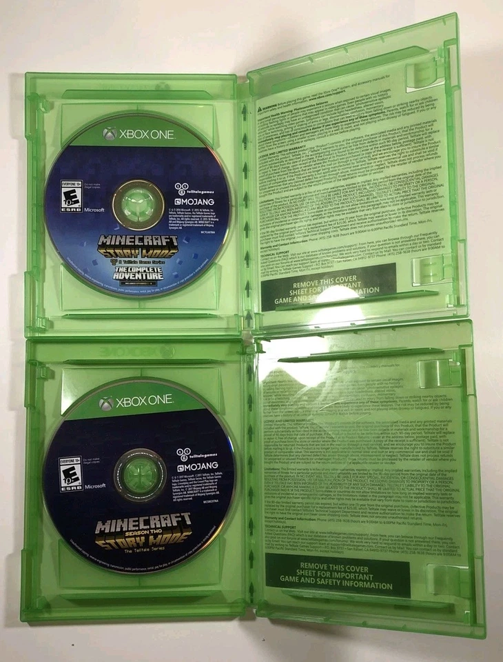 Minecraft Story Mode The Complete Adventure AND Season Two (Microsoft Xbox One) - Image 4 of 4