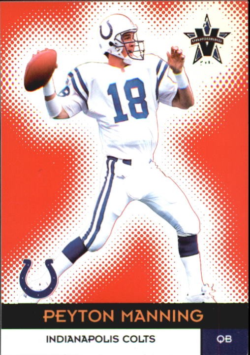 2000 Vanguard #22 Peyton Manning Card