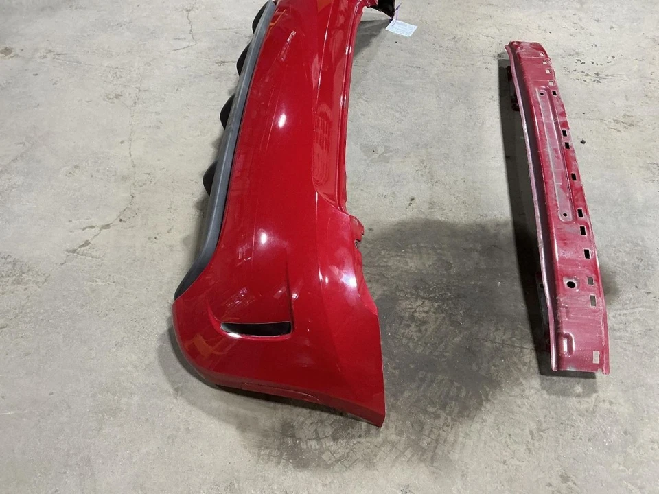 Rear Bumper 2 Door Turbo Bright Red PR1 Fits 13-16 FIAT 500 850418 Foto 4 de 4