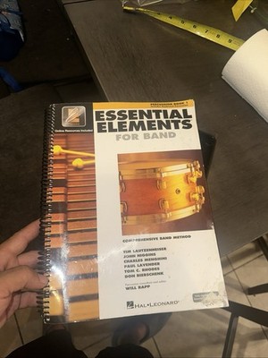 Essential Elements for Band - Percussion/Keyboard Percussion Book 1 with EEi...