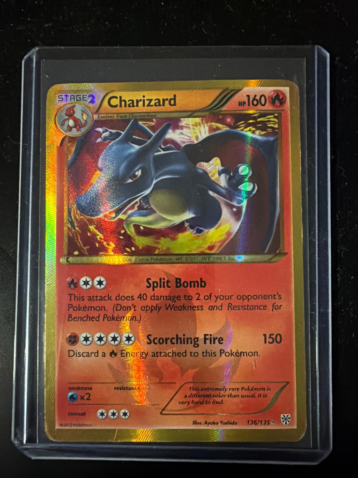 Charizard 136/135 Plasma Storm Holo