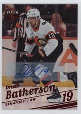 2025-26 Upper Deck Fleer Ultra Red Rainbow Foil /10 Drake Batherson #38 Auto