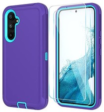 Phone Case for Samsung Galaxy S23 Plus 6.6'' with HD Screen Protector, Shockproo