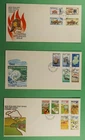 DR WHO 1970s NEW ZEALAND 3 FDC COMBO R86016