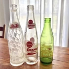 Vintage Soda Bottles Pepsi Canada Dry Wink Orange Soda By Coca-Cola