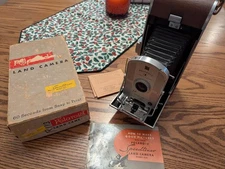 Polaroid Speedliner Land Camera Model 95A w/ Instructions and Box