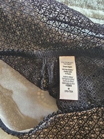 3 NEW Victoria's Secret Dream Angels Mid Rise Cheeky Black Pink Lace M Medium