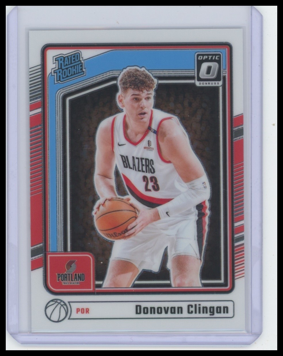 2024-25 Donruss Optic #272 Donovan Clingan