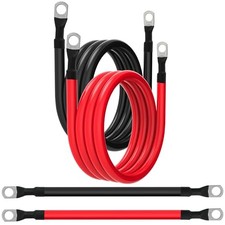 4 AWG Battery Cable 4 Gauge Battery Cables 4AWG Power Inverter Wires 1FT 6FT