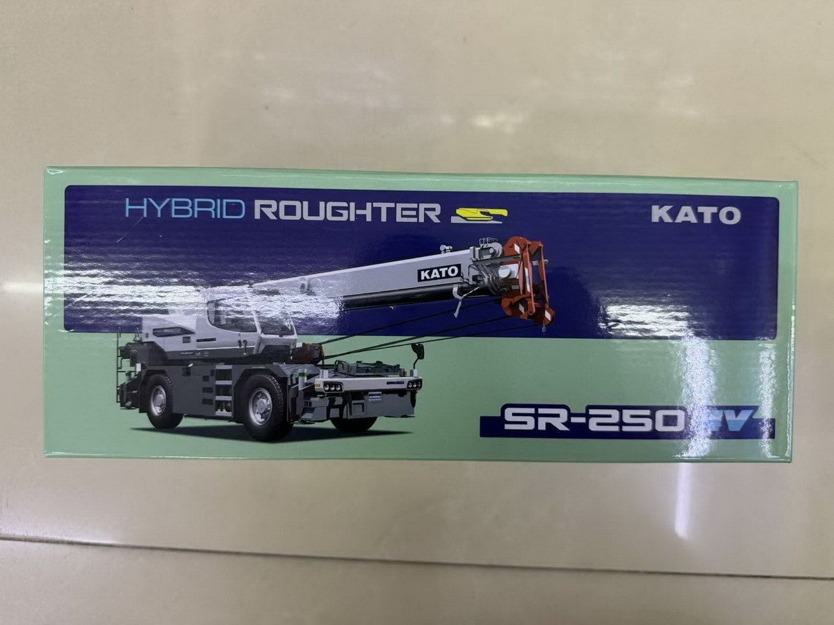 1/50 KATO SR-250Ri Premium Roughter Rough Terrain Crane Orange/B