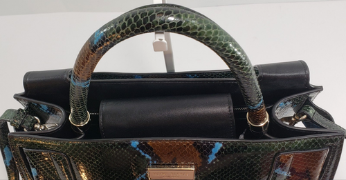 Henri Bendel Python Snake Leather Bag, Limited Edition, WAS $1,000 *NEW & RARE!* - Picture 13 of 17