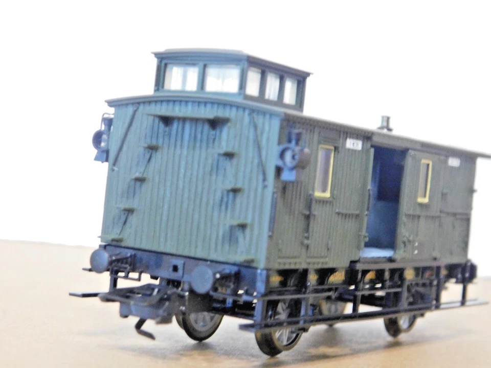 Trix  HO 24104-01 Era I K.Bay.Sts.B Royal Bavarian Packwagen From 24104 Set NIB - Image 4 of 4