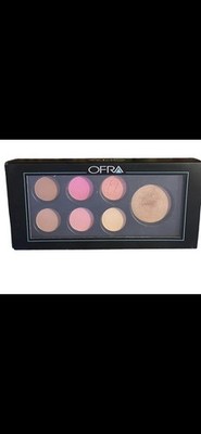 OFRA Blush Palette Pressed Powder Glow Effect Pink Bronze Peach 8 Colors 16g