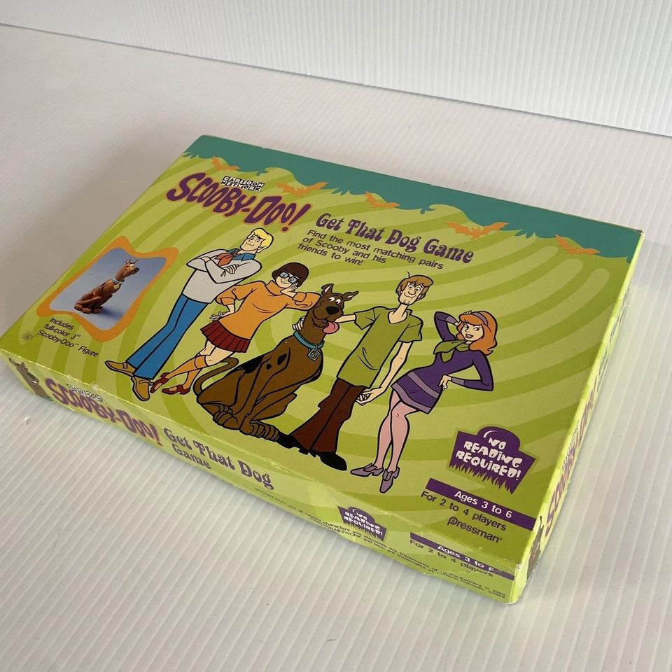 Scooby Doo Get That Dog Memory Matching Game Vintage 1999 Pressman Cartoon - Image 2 of 4