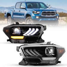 2016-2023 Headlights For Toyota Tacoma Srsr5 Led Drl Projector Assembly Lamp