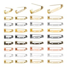 200Pcs Safety Bar Pins Pin Back Brooch Findin...