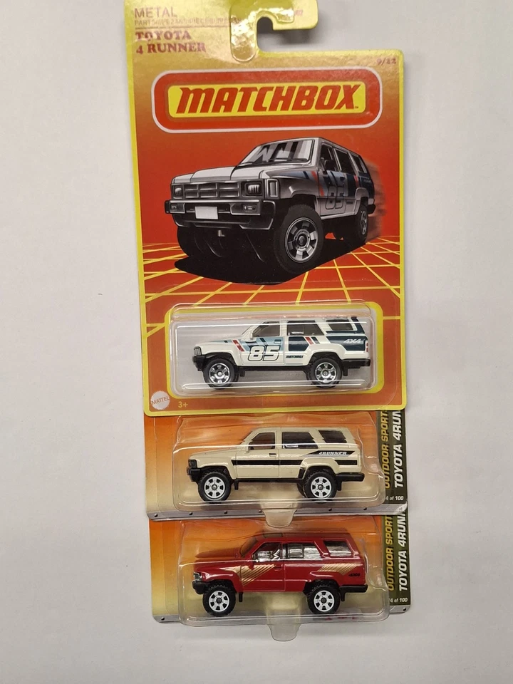 Matchbox Toyota 4Runner lot of 3. L2 - Image 2 of 4