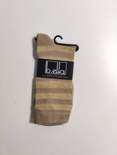 B.ella - Women's socks - yellow- Made in USA - Pima cotton blend**F15**