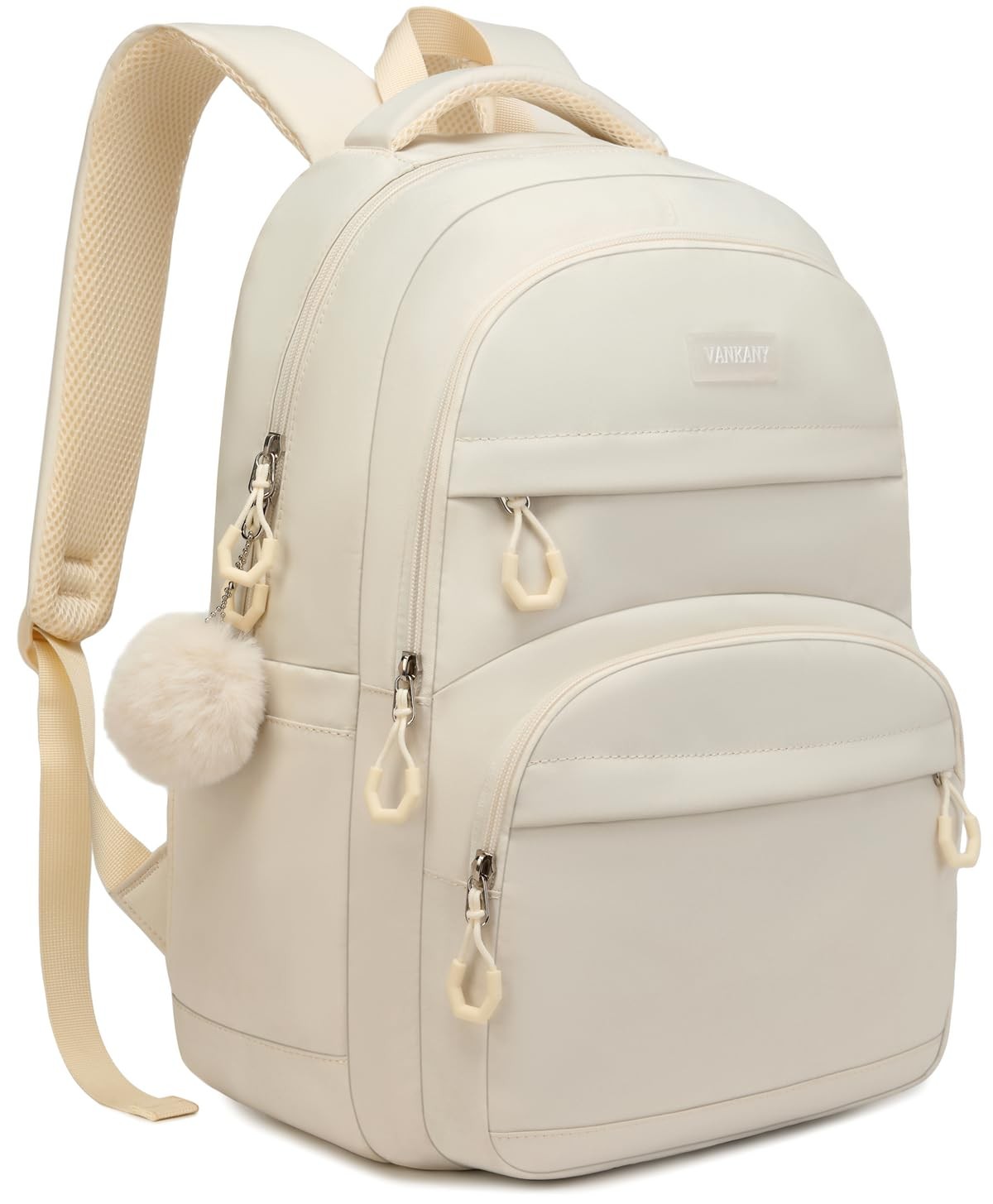 Teen Girls School Backpack with USB Charging 17.3 Inch Laptop Compartment