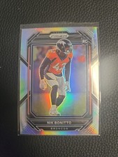 2022 Prizm Nik Bonitto Silver Prizm  RC #398 Broncos