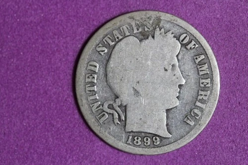 ESTATE FIND 1899 - BARBER DIME!!  #N08062